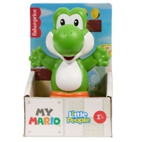 FISHER PRICE LITTLE PEOPLE MY MARIO - YOSHI COLLECTABLE FIGURES - JHG64