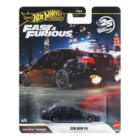 HOT WHEELS PREMIUM HNW46 FAST AND FURIOUS #4 OF 5 JHW62 2010 BMW M5 DIECAST CAR