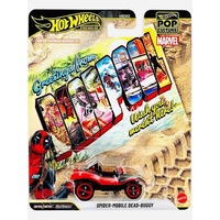 HOT WHEELS PREMIUM HXD63 POP CULTURE - MARVEL SPIDER-MOBILE DEAD-BUGGY DIECAST CAR