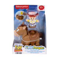 FISHER-PRICE LITTLE PEOPLE DISNEY PIXAR TOY STORY BOBBIN JESSIE AND BULLSEYE FIGURES