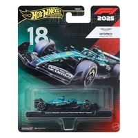 HOT WHEELS PREMIUM HRV11 FORMULA 1 2025 JKD87 #18 ASTON MARTIN ARAMCO FORMULA ONE TEAM DIECAST VEHICLE