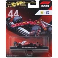 HOT WHEELS PREMIUM HRV11 FORMULA 1 2025 JKD86 #44 SCUDERIA FERRARI HP DIECAST VEHICLE