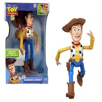 DISNEY PIXAR TOY STORY 5 RUNNING WOODY 12 INCH FIGURINE