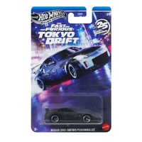HOT WHEELS SILVER SERIES HNR88 THE FAST AND THE FURIOUS TOKYO DRIFT - NISSAN 350Z CUSTOM BLACK DIECAST CAR