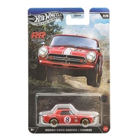 HOT WHEELS GDG44 SILVER SERIES RALLY RACERS - HONDA S800 RACING/COURSE 2/5 DIECAST CAR