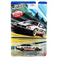 HOT WHEELS SILVER SERIES HRT81 1968 VINTAGE CLUB ALFA ROMEO GTV6 30 3/5 DIECAST CAR