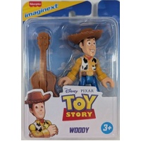 FISHER-PRICE IMAGINEXT JLF23 DISNEY PIXAR TOY STORY WOODY AND GUITAR FIGURE