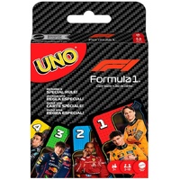 MATTEL UNO FORMULA 1 CARD GAME