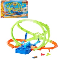 HOT WHEELS JMG48 STUNT TRACKS HYPERSPHERE CRASH SPEED SNAP TRACK SYSTEM SET
