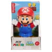 FISHER PRICE LITTLE PEOPLE MY MARIO - MARIO WITH RED HAT COLLECTABLE FIGURES - JHG64