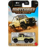 MATCHBOX THE MOVIE JND21 - LAND ROVER 6X6 1 OF 12 POWER GRABS DIECAST CAR