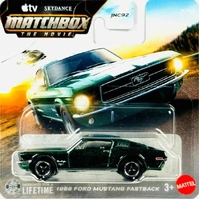 MATCHBOX THE MOVIE JND27 - 1968 FORD MUSTANG FASTBACK 7 OF 12 POWER GRABS DIECAST CAR