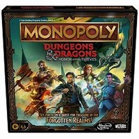 HASBRO MONOPOLY DUNGEONS & DRAGONS HONOR AMONG THIEVES  - FAST DEALING PROPERTY TRADING BOARD GAME