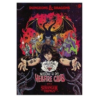 DUNGEONS AND DRAGONS NETFLIX STRANGER THINGS - WELCOME TO THE HELLFIRE CLUB BOARD GAME