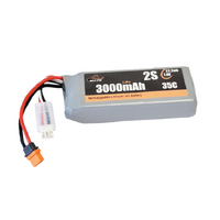 BILLY RC 3000MAH 2S 7.4V 35C LIPO BATTERY WITH IC2 CONNECTOR, ARRMA GROM [YJBLD014]