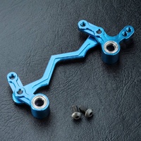 MST 210122 ALUM STEERING ARM SET BLUE