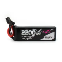 CNHL BLACK SERIES 2200MAH 14.8V 4S 40C LIPO BATTERY WITH XT60 PLUG [220404BK]