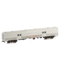 FRATESCHI 2590 INDIAN PACIFIC PASSENGER CAR BUDD BAGGAGE CAR SILVER HO GAUGE ROLLING STOCK