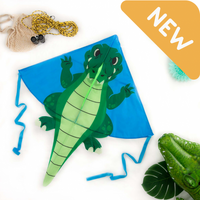 HAAK CROCODILE SINGLE LINE KITE FOR AGES 5 PLUS WINDS 4KPH TO 25KPH