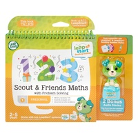 LEAP FROG - LEAPSTART BUDDIES - 123 SCOUT AND FRIENDS MATHS PROBLEM SOLVING BOOK WITH SCOUT BUDDY