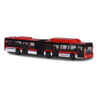 MAJORETTE MJ46128 TRANSPORTER MAN LION'S CITY G BUS RED DIECAST VEHICLE
