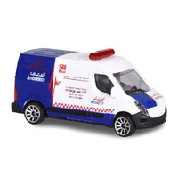 MAJORETTE 51450 DUBAI AMBULANCE VAN METAL DIECAST VEHICLE