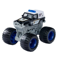 MAJORETTE MONSTER ROCKERZ POLICE JEEP RUBICON DIECAST TRUCK