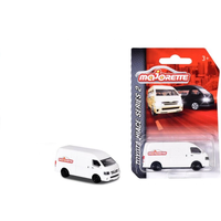 MAJORETTE TOYOTA HIACE SERIES 2 WHITE SMALL DIECAST CAR