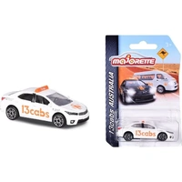MAJORETTE 13CABS AUSTRALIA - WHITE TOYOTA COROLLA - MJ53706