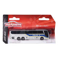 MAJORETTE CITY BUS MAN LIONS COACH L POLICE