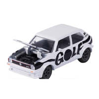MAJORETTE DELUXE VOLKSWAGEN THE ORIGINALS GOLF MK 1 BLACK AND WHITE
