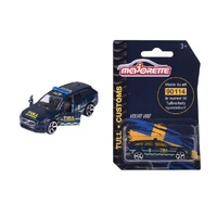 MAJORETTE TULL CUSTOMS VOLVO V90 DARK BLUE DIECAST VEHICLE