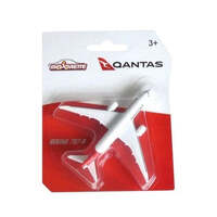 MAJORETTE QANTAS PLANE WITH WHITE WINGS