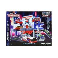 MAJORETTE 75326 JAPAN SERIES JDM TUNING GARAGE WITH HONDA CIVIC TYPE R EK9