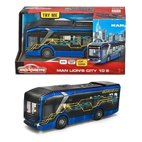 MAJORETTE MAN LIONS CITY 10 E DIECAST BUS