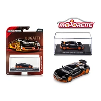 MAJORETTE 76934-3 2005 BUGATTI VEYRON 16.4 SUPER SPORT BLACK/ORANGE 1:64 SCALE COLLECTION SERIES WAVE 3 DIECAST CAR