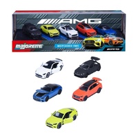 MAJORETTE 77283 MERCEDES-AMG 5 PIECE GIFT PACK METAL DIECAST VEHICLES
