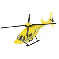 MAJORETTE 79089 BELL 429 FRENCH SOS 1/64 SCALE METAL DIECAST HELICOPTER