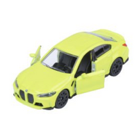 MAJORETTE 79928 BMW M3 YELLOW 1/64 SCALE BMW PREMIUM EDITION DIECAST CAR