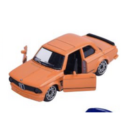 MAJORETTE 79928 BMW 2002 TURBO ORANGE 1/64 SCALE BMW PREMIUM EDITION DIECAST CAR