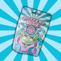 MYSTERY DICE GOBLIN ORIGINAL BLIND BAG WITH FULL RPG DICE SET 7PC