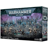 WARHAMMER 40,000 36-05 THOUSAND SONS BATTLEFORCE WARPFLAME THRALLBAND INCLUDES 22 MINIATURES