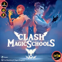 IELLO CLASH OF MAGIC SCHOOLS BOARD GAME