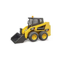 BRUDER 02481 CAT SKID STEER LOADER 1/16 SCALE DIECAST