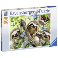 RAVENSBURGER 002031 SLOTH SELFIE 500PC JIGSAW PUZZLE