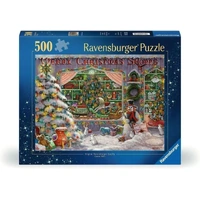 RAVENSBURGER 002154 THE CHRISTMAS SHOP 500PC JIGSAW PUZZLE