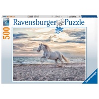 RAVENSBURGER 002222 EVENING GALLOP 500PC JIGSAW PUZZLE
