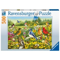 RAVENSBURGER 3366 BIRDS IN THE MEADOW 500PC JIGSAW PUZZLE