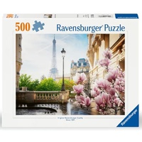 RAVENSBURGER 003663 SPRINGTIME IN PARIS 500PC JIGSAW PUZZLE