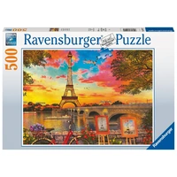 RAVENSBURGER 4264 EVENINGS IN PARIS 500PC JIGSAW PUZZLE